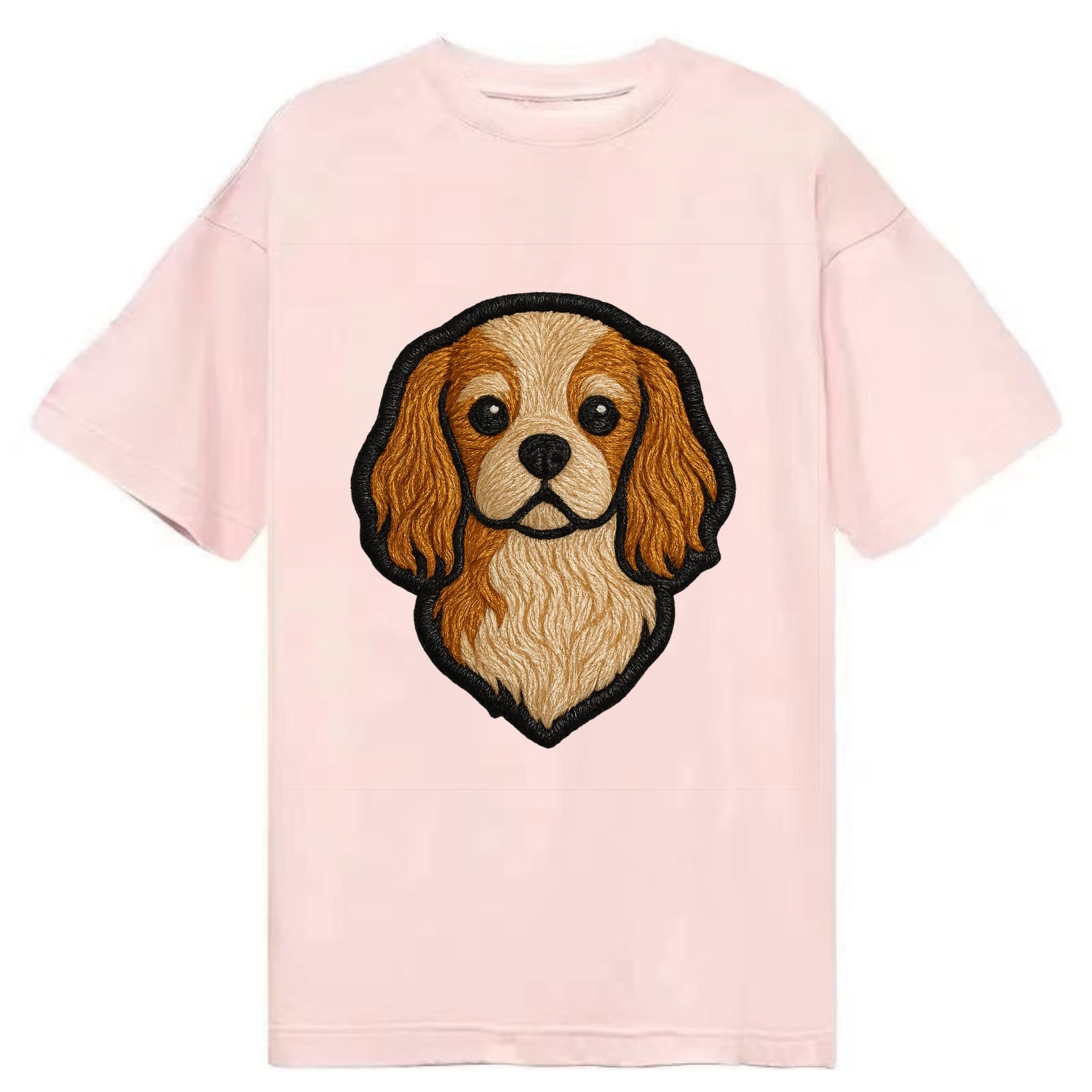 Cavalier King Charles Spaniel - Modern g - Classic T-shirt - Pink