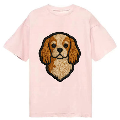 Cavalier King Charles Spaniel - Modern g - Classic T-shirt - Pink