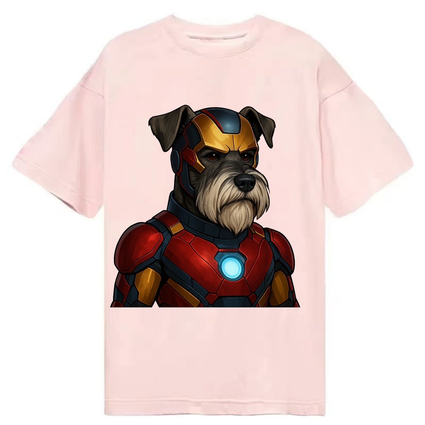 Schnauzer Tech Hero  - Classic T-shirt - Pink