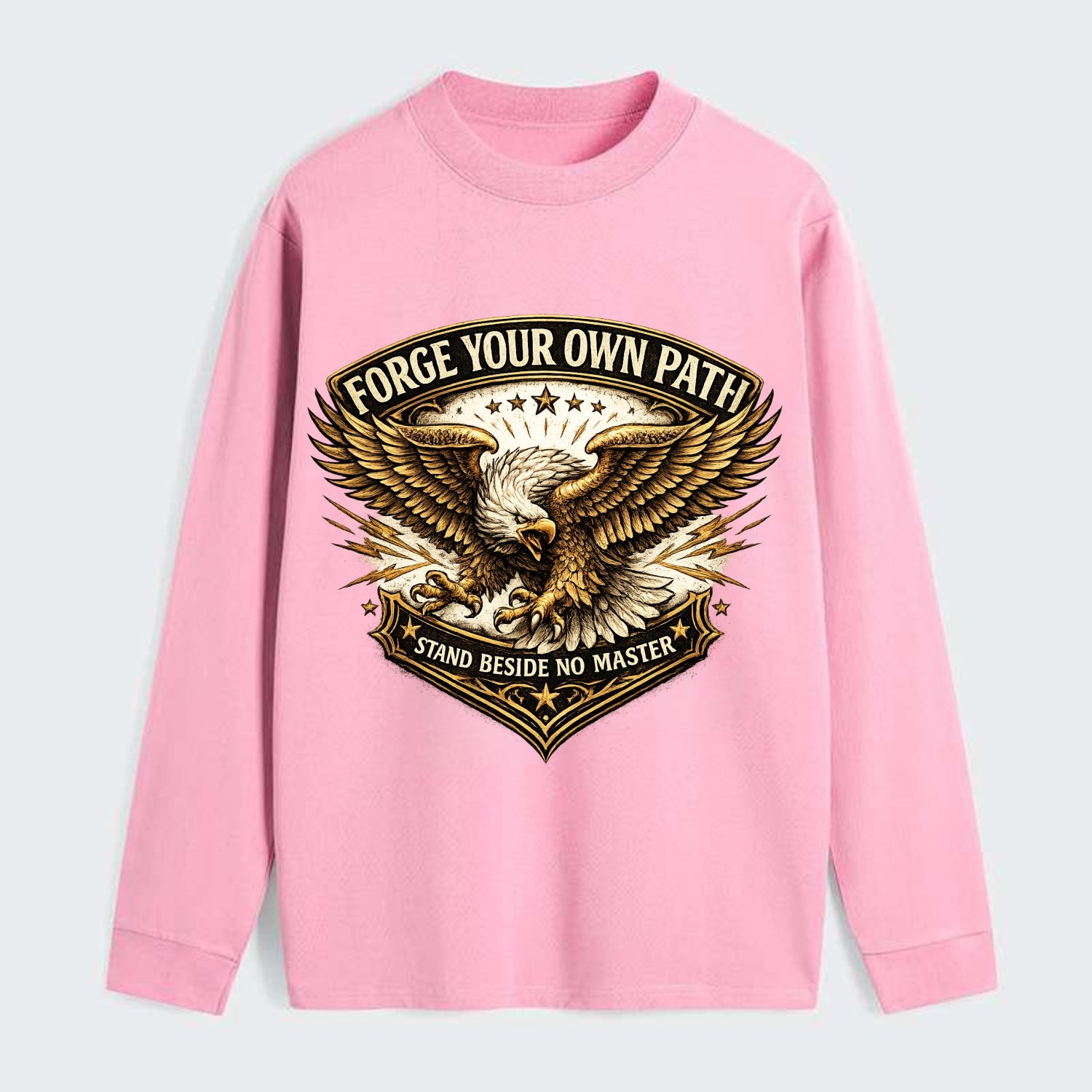 Forge Your Own Path - Classic Long Sleeve Shirt - Pink