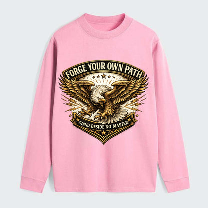 Forge Your Own Path - Classic Long Sleeve Shirt - Pink