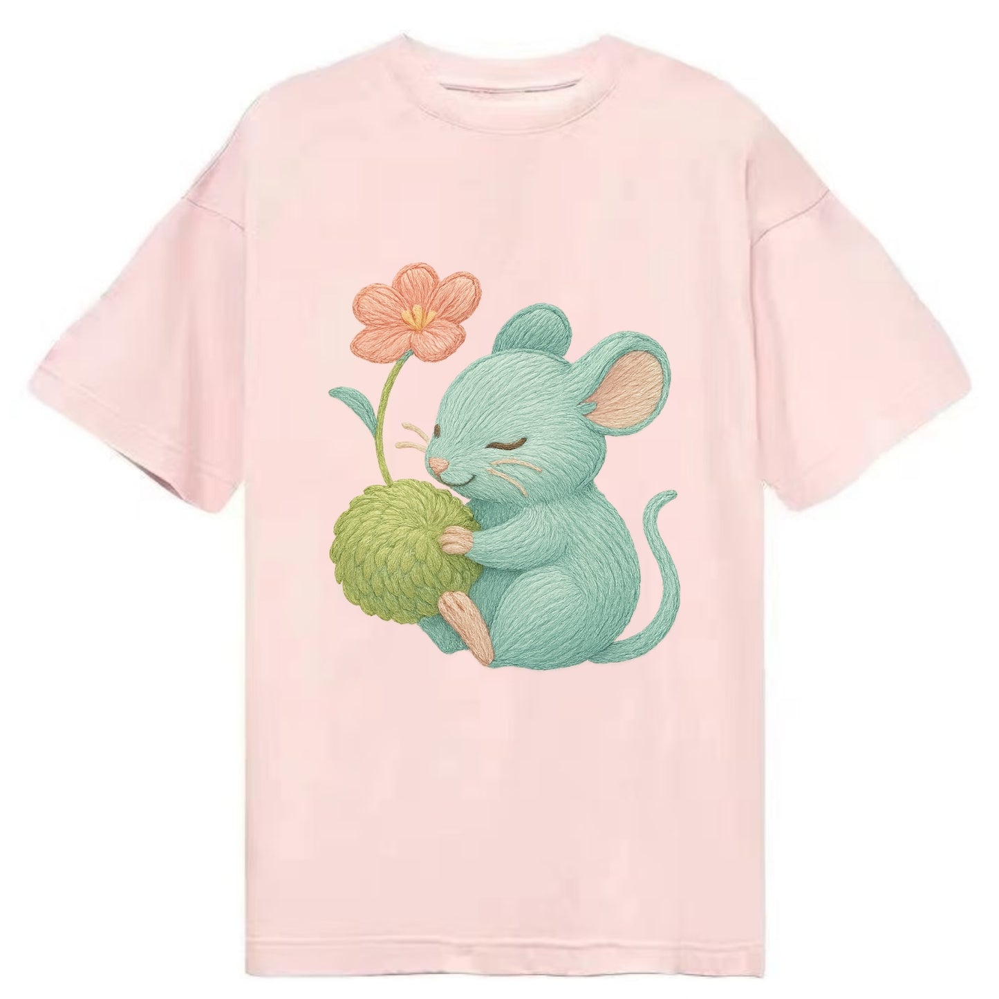 Mint Mouse - Classic T-shirt - Pink
