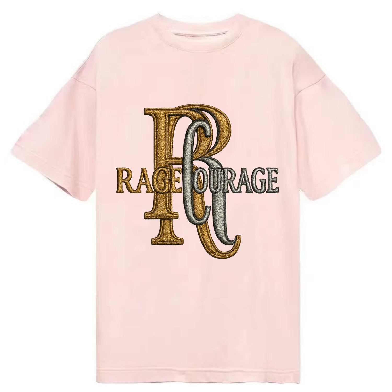 RAGE;COURAGE MODE Warrior Green Hat - Classic T-shirt - Pink