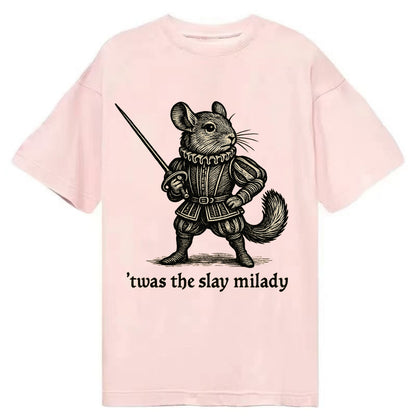 Chinchilla Noble  - Classic T-shirt - Pink