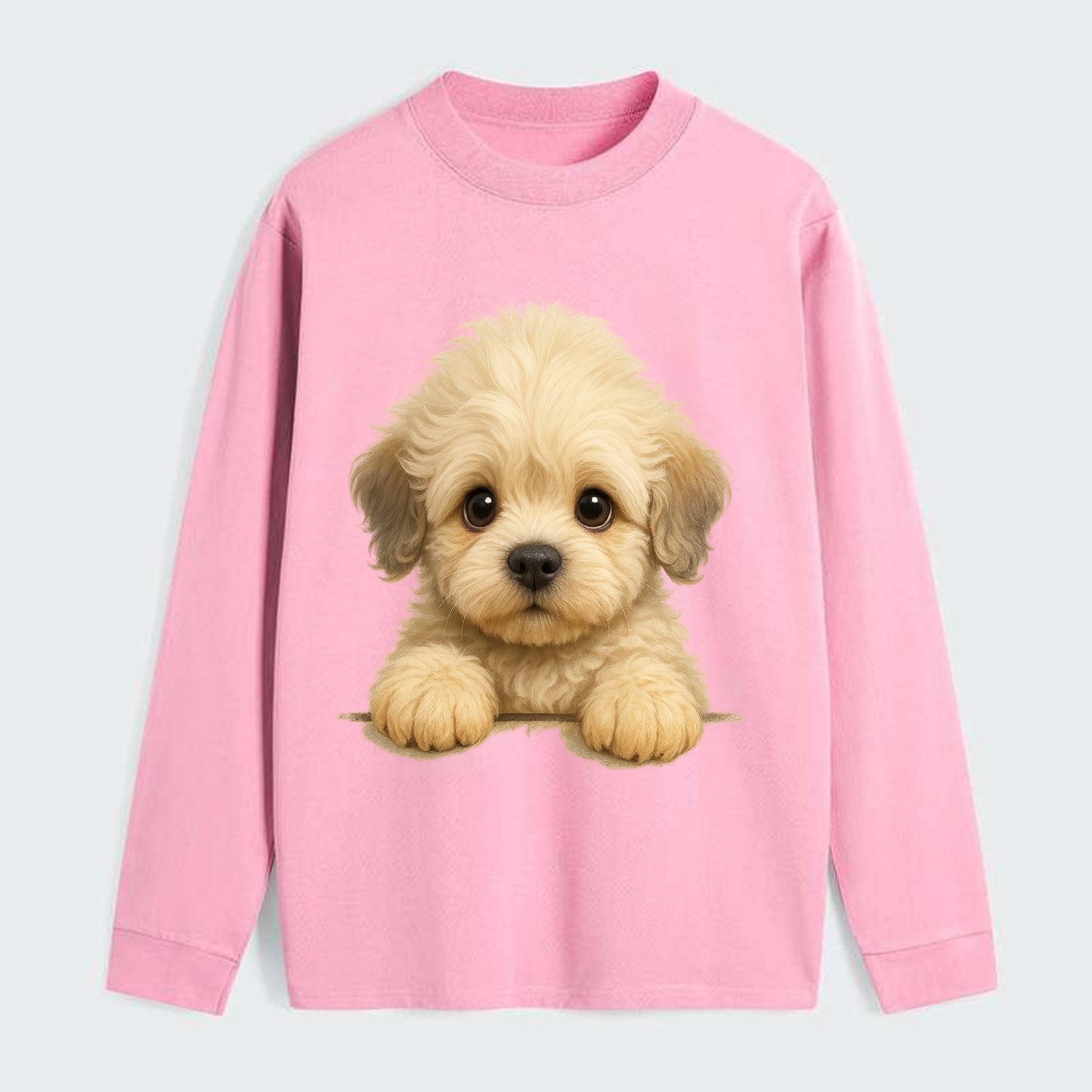 Dandie Dinmont Terrier  - Classic Long S - Classic Long Sleeve Shirt - Pink