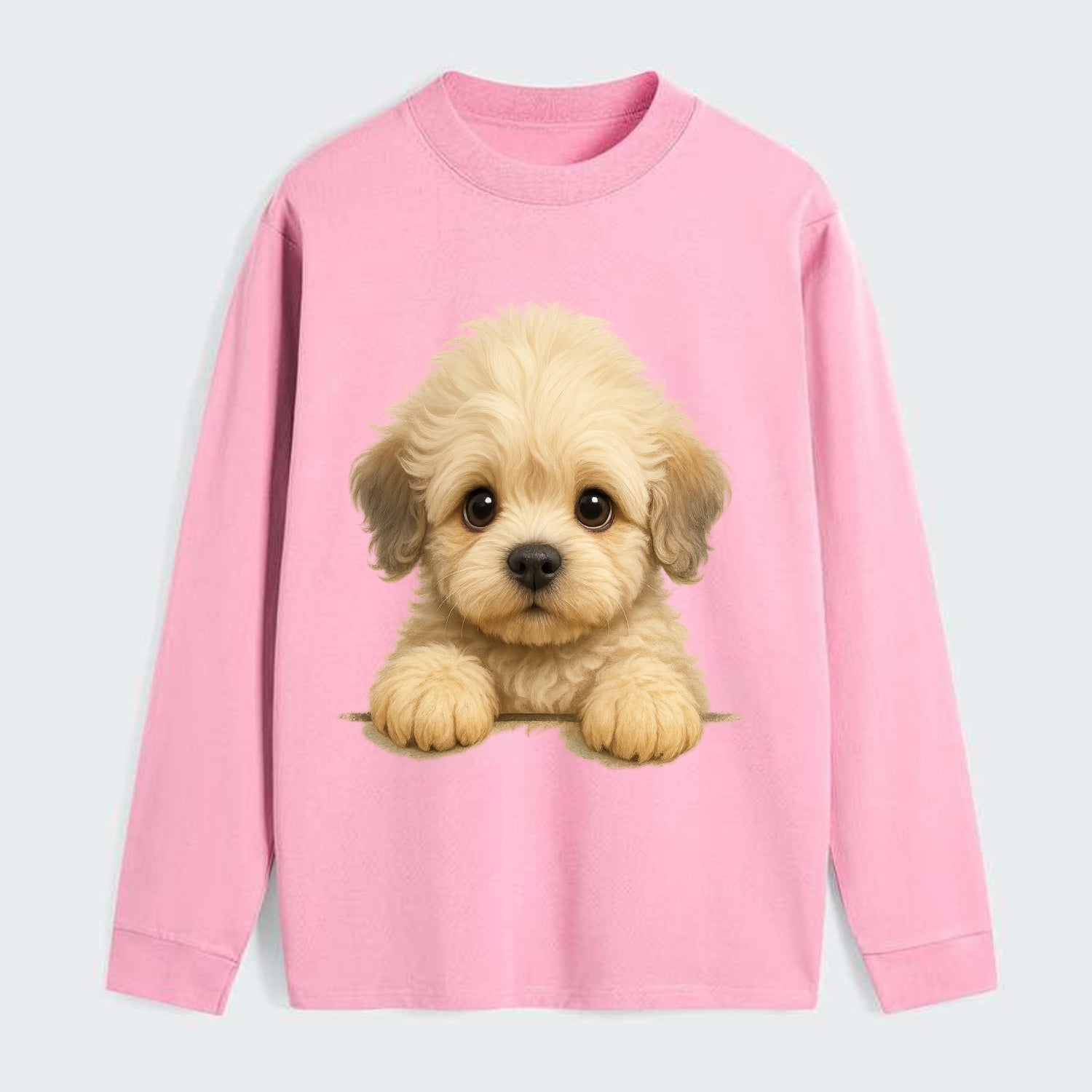 Dandie Dinmont Terrier  - Classic Long S - Classic Long Sleeve Shirt - Pink