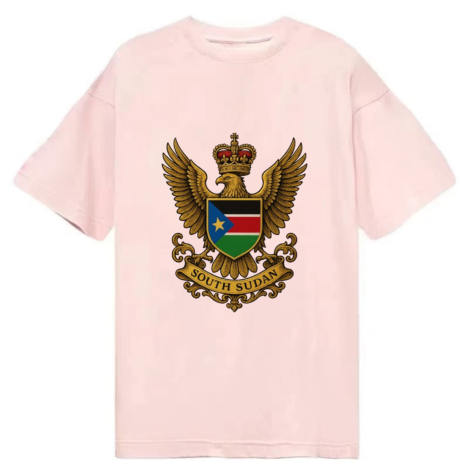 South Sudan Royal Logo  - Classic T-shirt - Pink
