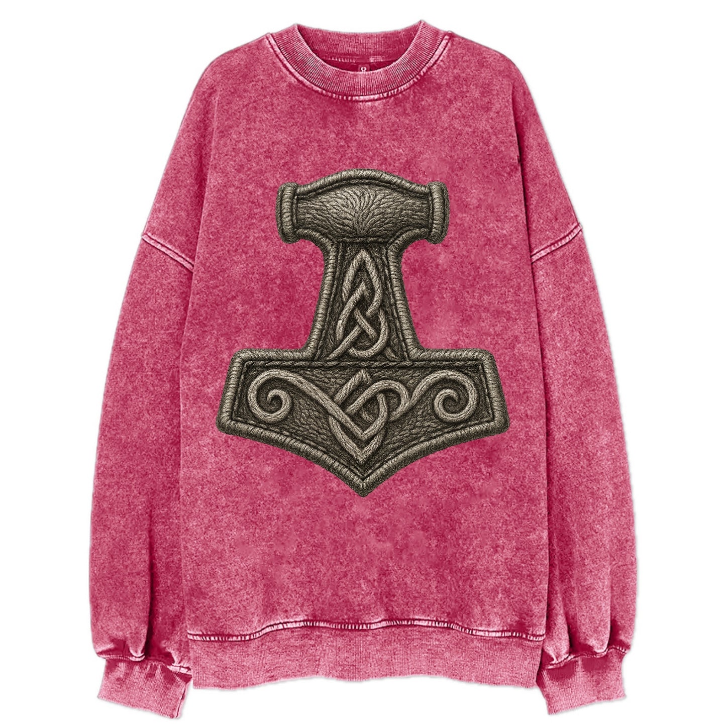 Mjolnir  - Vintage Sweatshirt - Pink