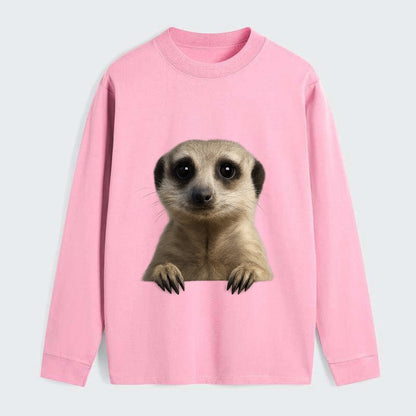 Meerkat  - Classic Long Sleeve Shirt - Pink