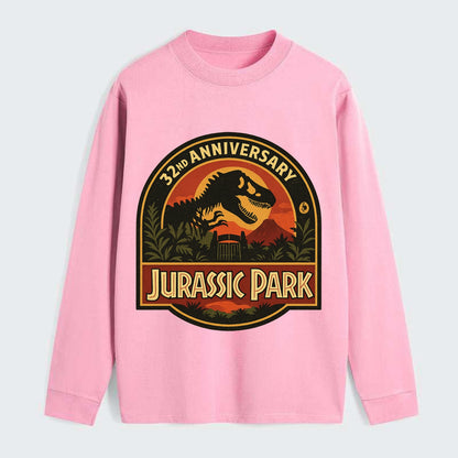 Jurassic Park 32nd Anniversary - Classic Long Sleeve Shirt - Pink