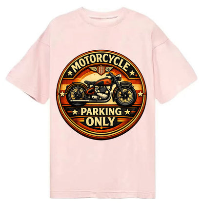 Motorcycle Parking Only - Classic T-shirt - Pink