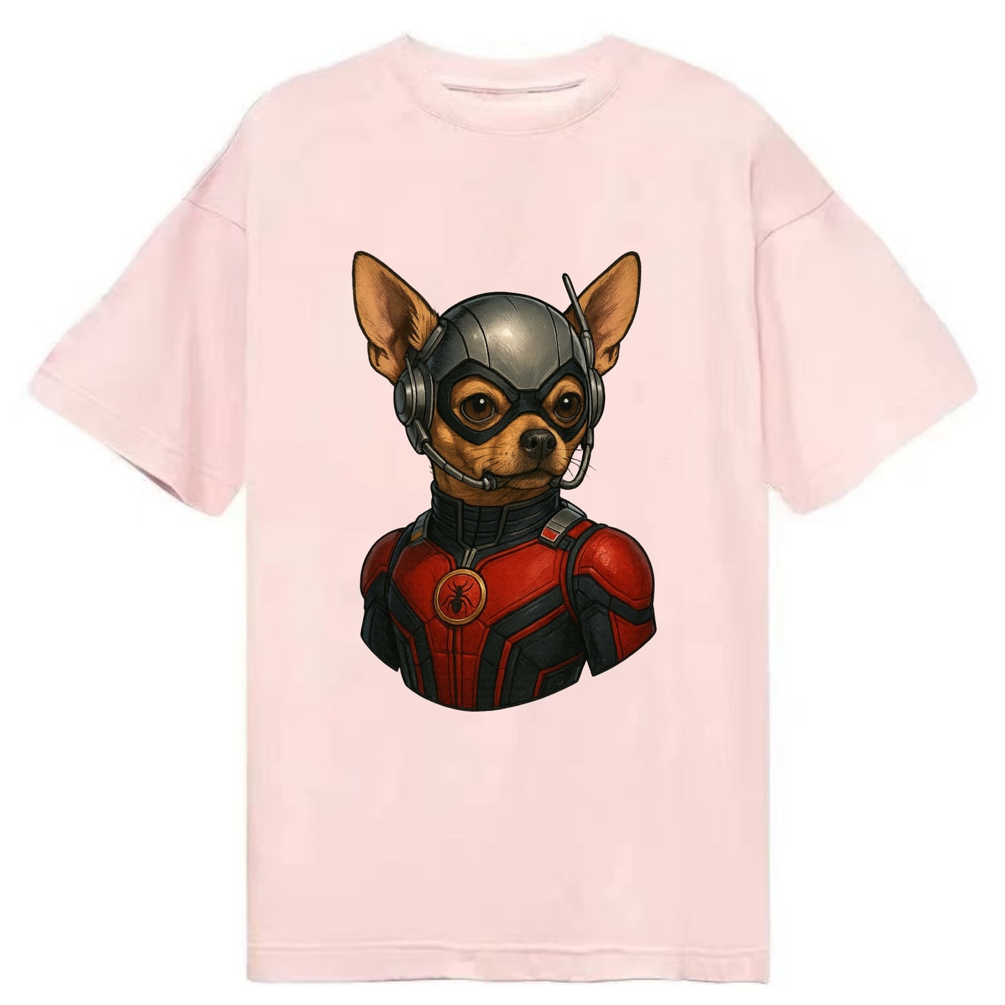 Chihuahua Ant-Man  - Classic T-shirt - Pink