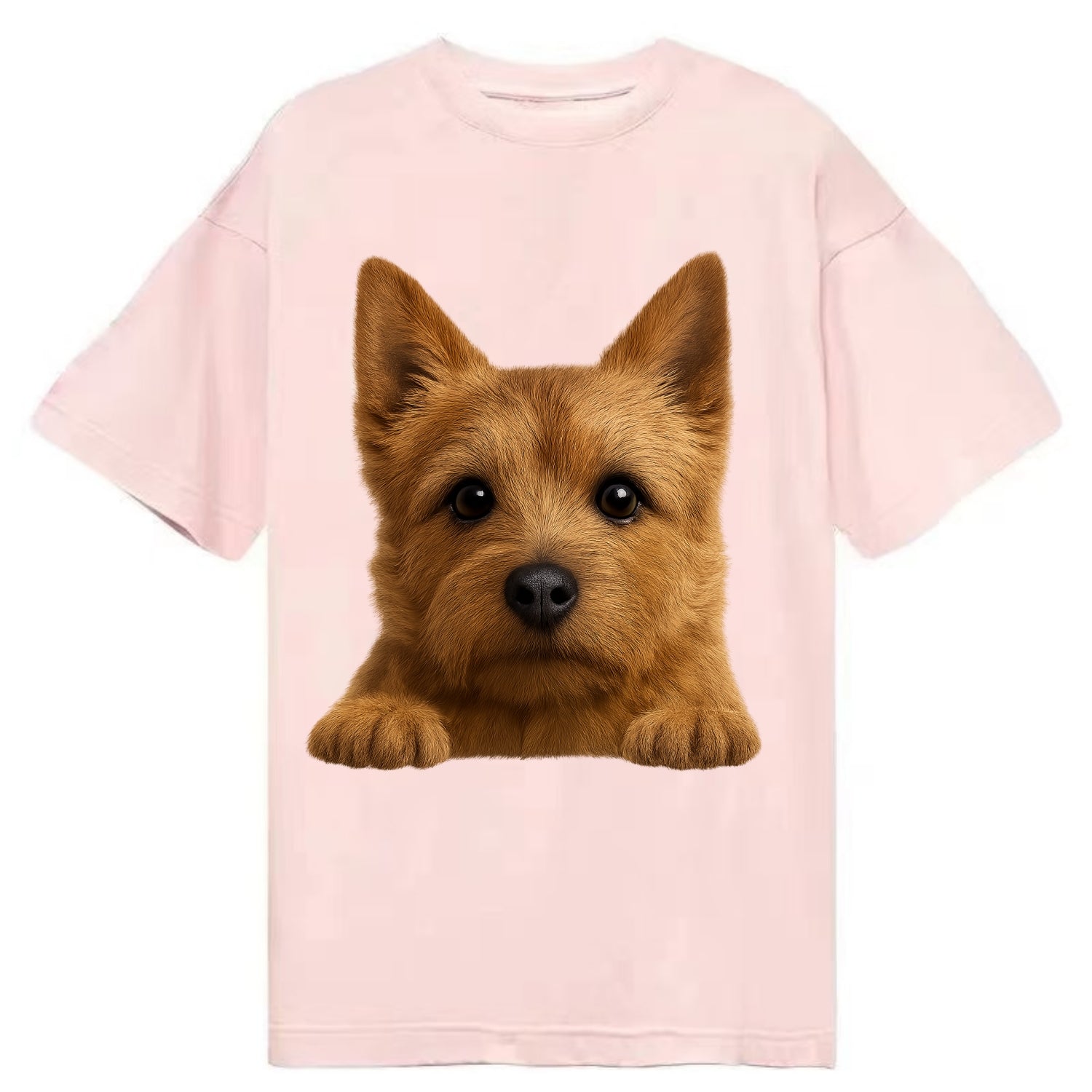 Norwich Terrier  - Classic T-shirt - Pink