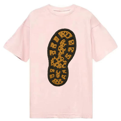 Hiking Boot Print  - Classic T-shirt - Pink