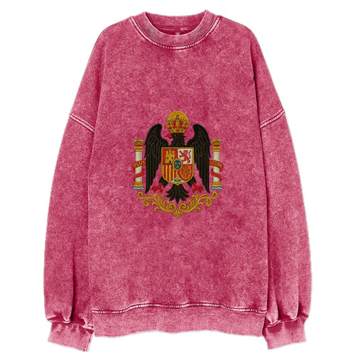 Imperial Eagle Of Spain Crest - Vintage Sweatshirt