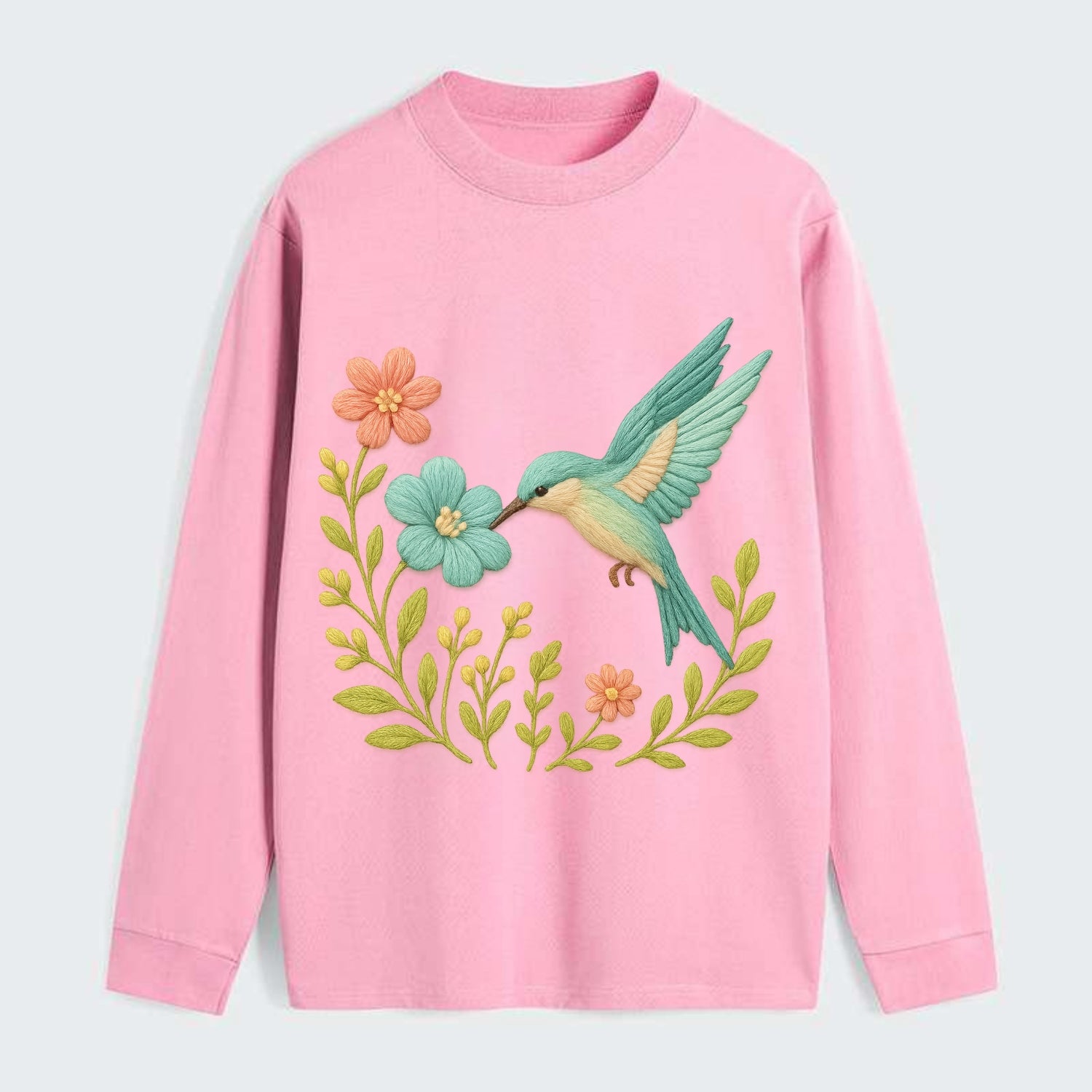 Mint Bee-Eater - Classic Long Sleeve Shirt - Pink