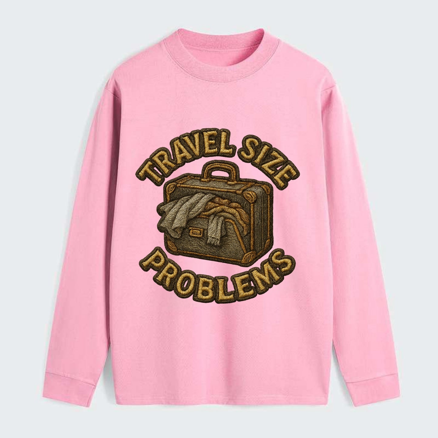 Travel Size Problems  - Classic Long Sleeve Shirt - Pink