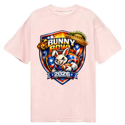 Bunny Bowl 2026 - Classic T-shirt - Pink