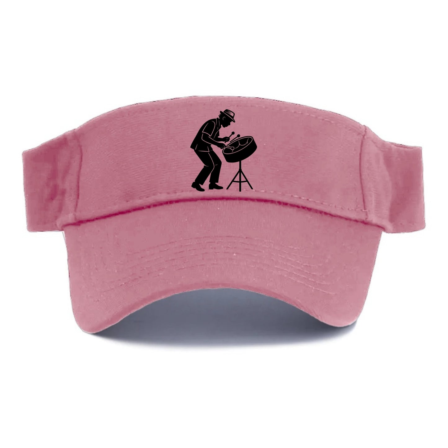 Steel drum player Caribbean rhythm - Visor - Pink