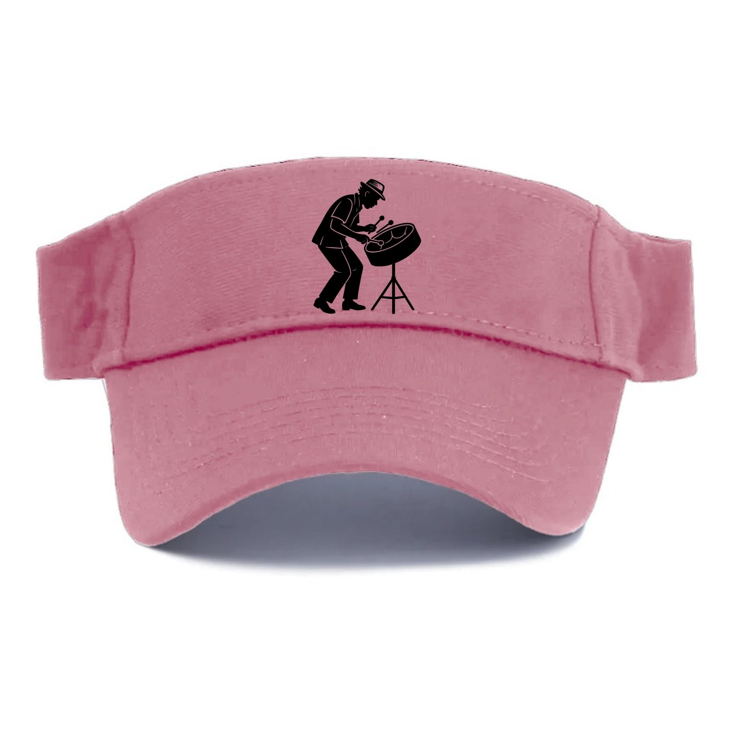 Steel drum player Caribbean rhythm - Visor - Pink