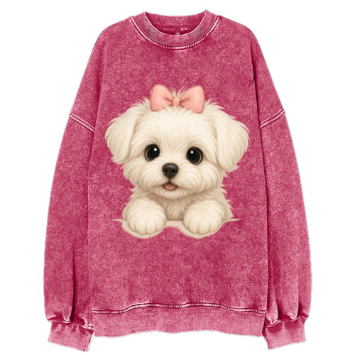 Maltese  - Vintage Sweatshirt