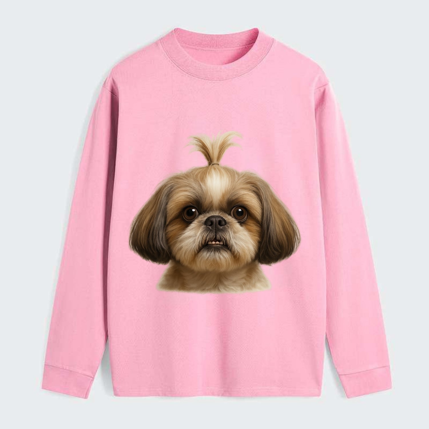 Shih Tzu  - Classic Long Sleeve Shirt - Pink