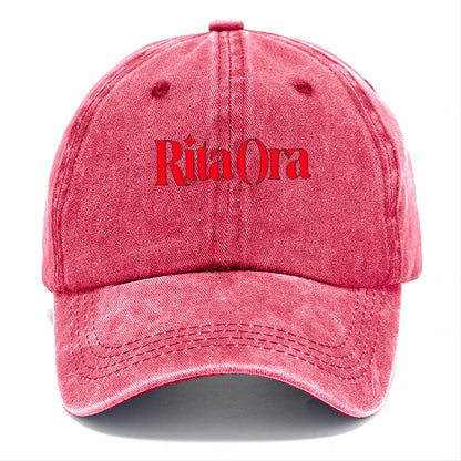 Gorra clásica Rita Ora - Mercancía unisex para fanáticos de la música