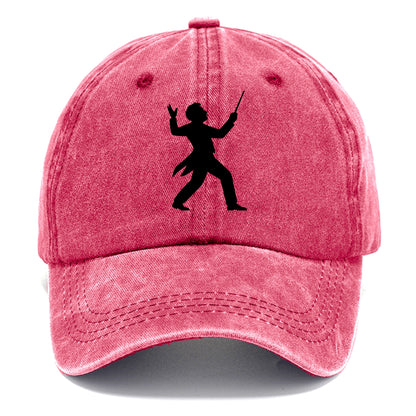Conductor leading orchestra passionately - Classic Cap - Pomegranate Blush(Pink)