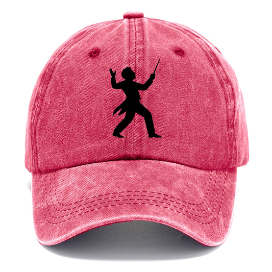 Conductor leading orchestra passionately - Classic Cap - Pomegranate Blush(Pink)