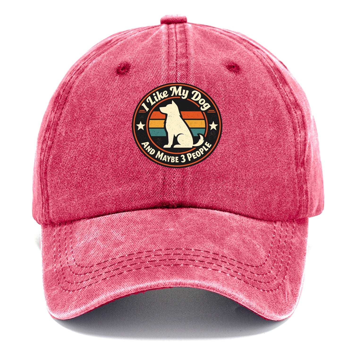 Canine Companion Crew - Classic Cap - Pomegranate Blush(Pink)