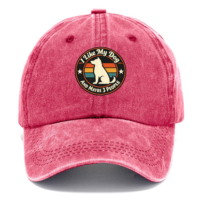 Canine Companion Crew - Classic Cap - Pomegranate Blush(Pink)