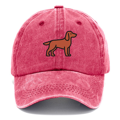 Irish Setter - Red/chestnut flat side profile - Classic Cap - Pomegranate Blush(Pink)