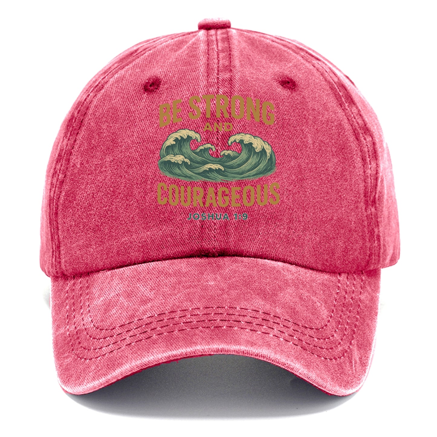 Joshua 1:9 Ocean - Classic Cap - Pomegranate Blush(Pink)