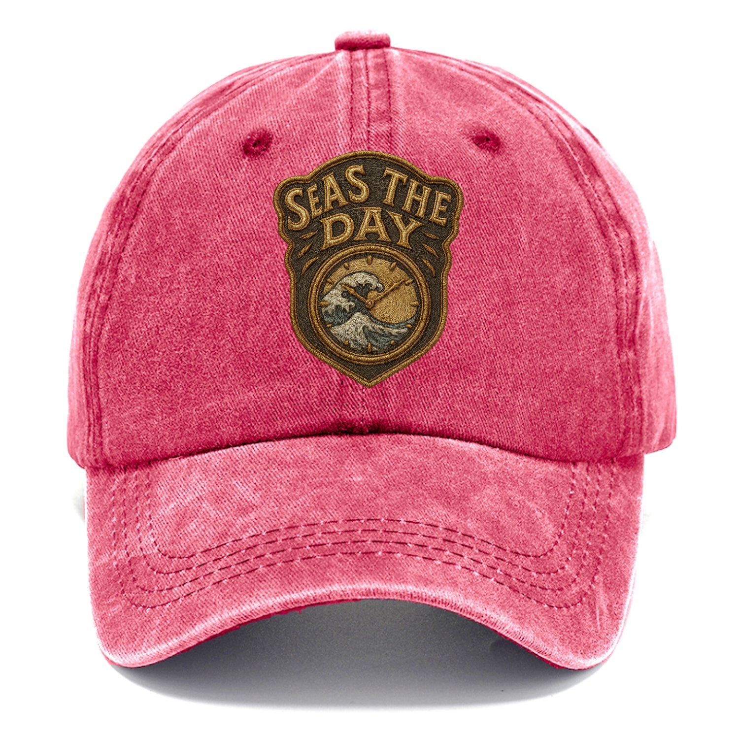 Seas The Day  - Classic Cap - Pomegranate Blush(Pink)