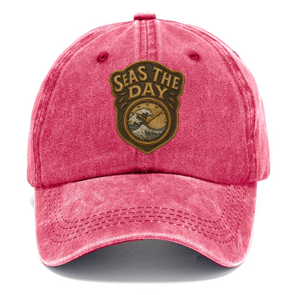 Seas The Day  - Classic Cap - Pomegranate Blush(Pink)