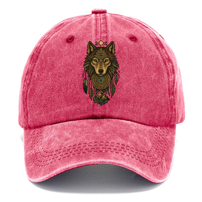 Tattoo Wolf Flash  - Classic Cap - Pomegranate Blush(Pink)