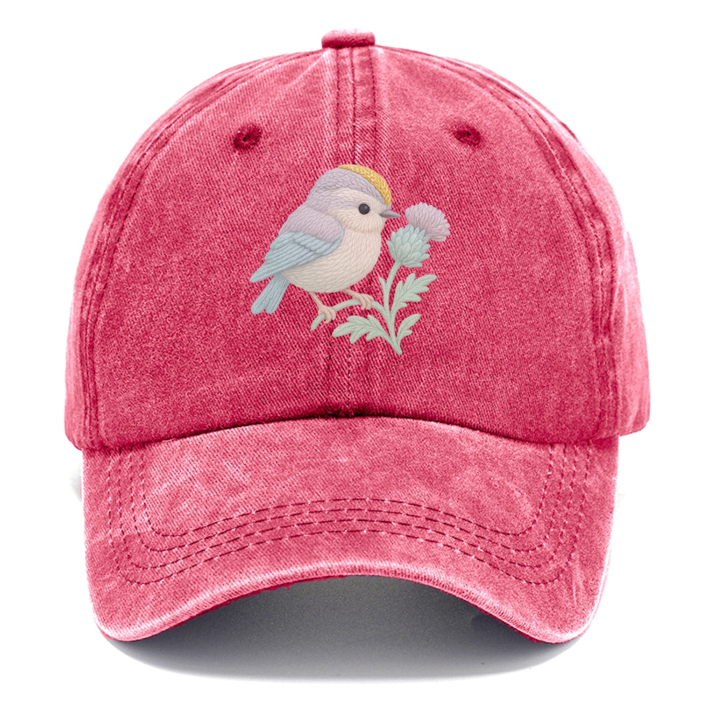 Firecrest Thistle Crown  - Classic Cap - Pomegranate Blush(Pink)