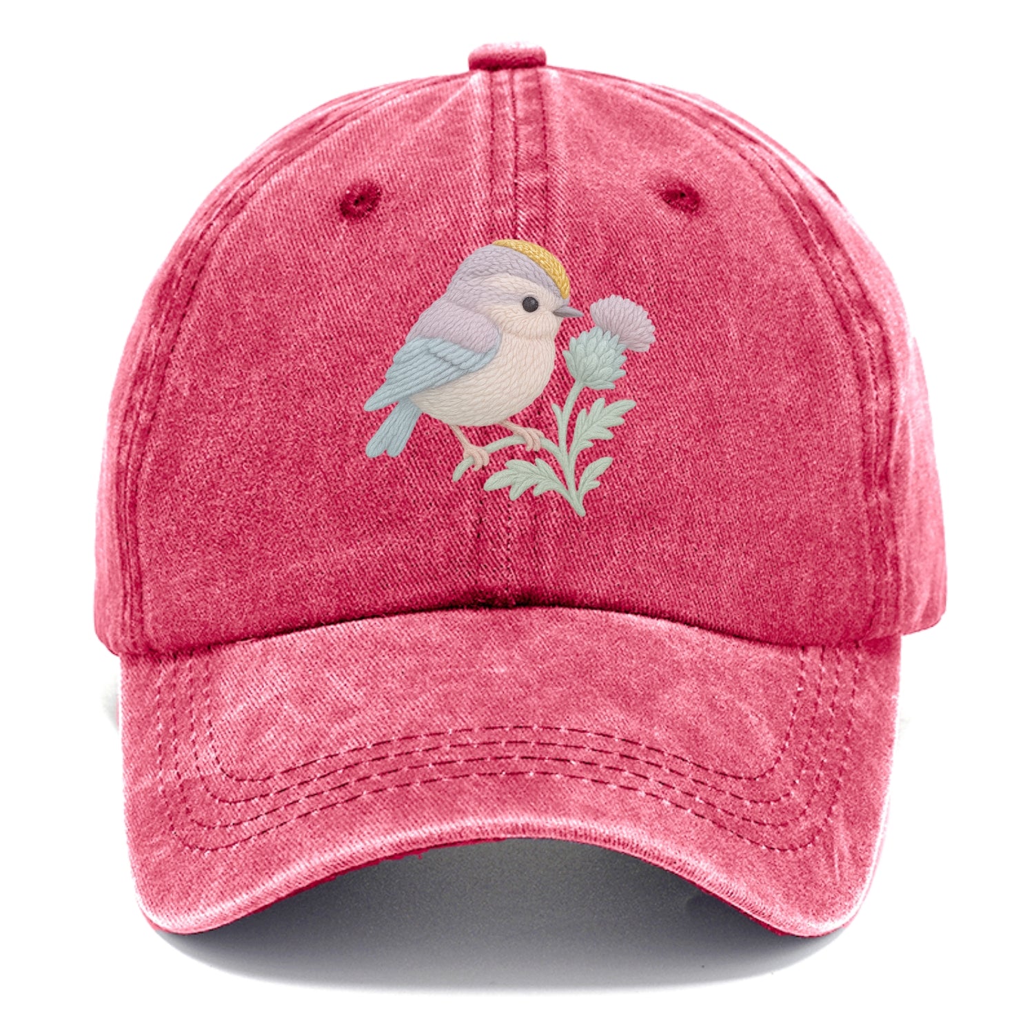 Firecrest Thistle Crown  - Classic Cap - Pomegranate Blush(Pink)