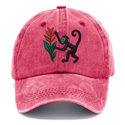 Spider Monkey - Classic Cap - Pomegranate Blush(Pink)