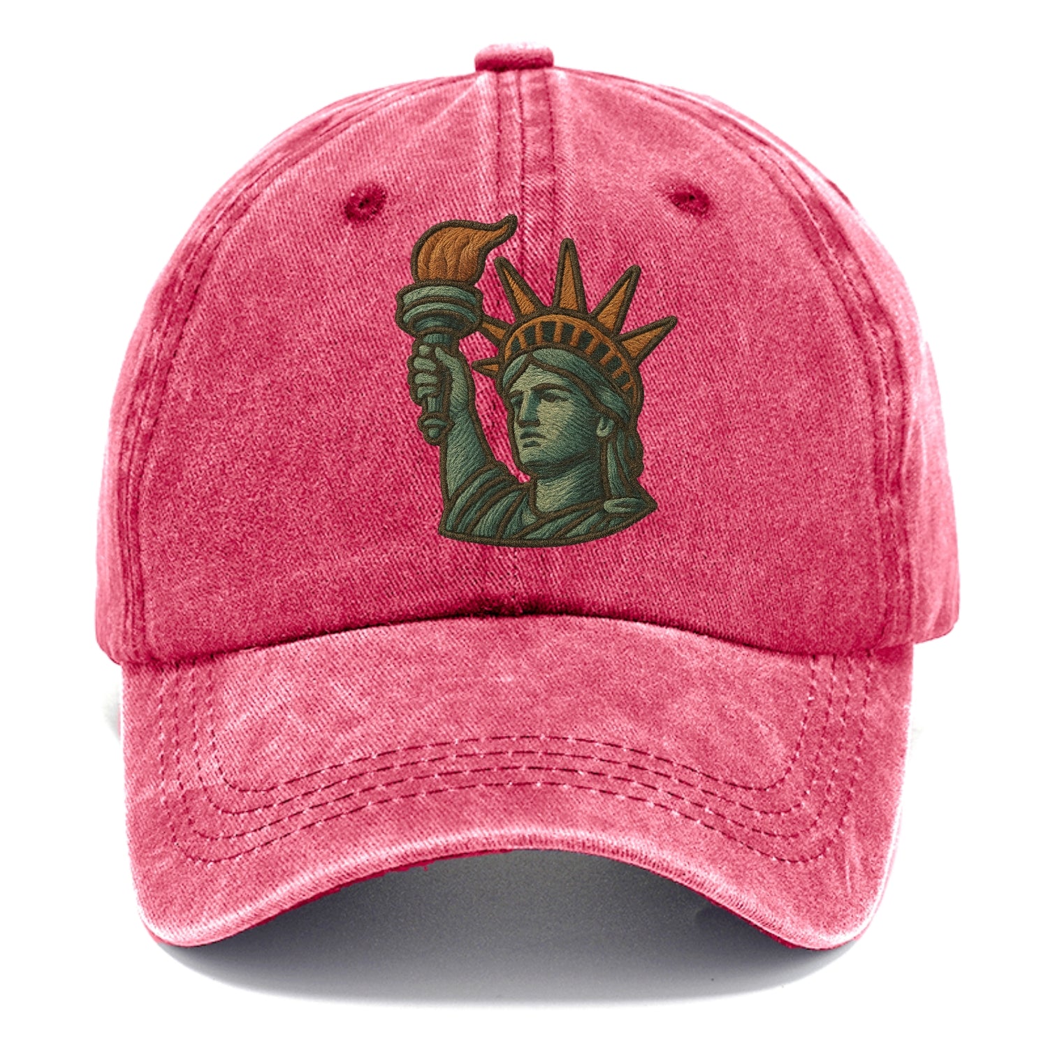 Statue of Liberty  - Classic Cap - Pomegranate Blush(Pink)