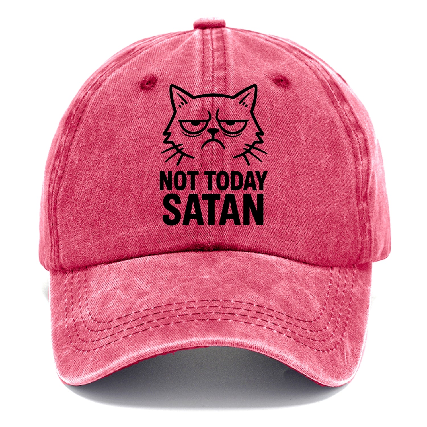 Monday Mood Cat - Classic Cap - Pomegranate Blush(Pink)