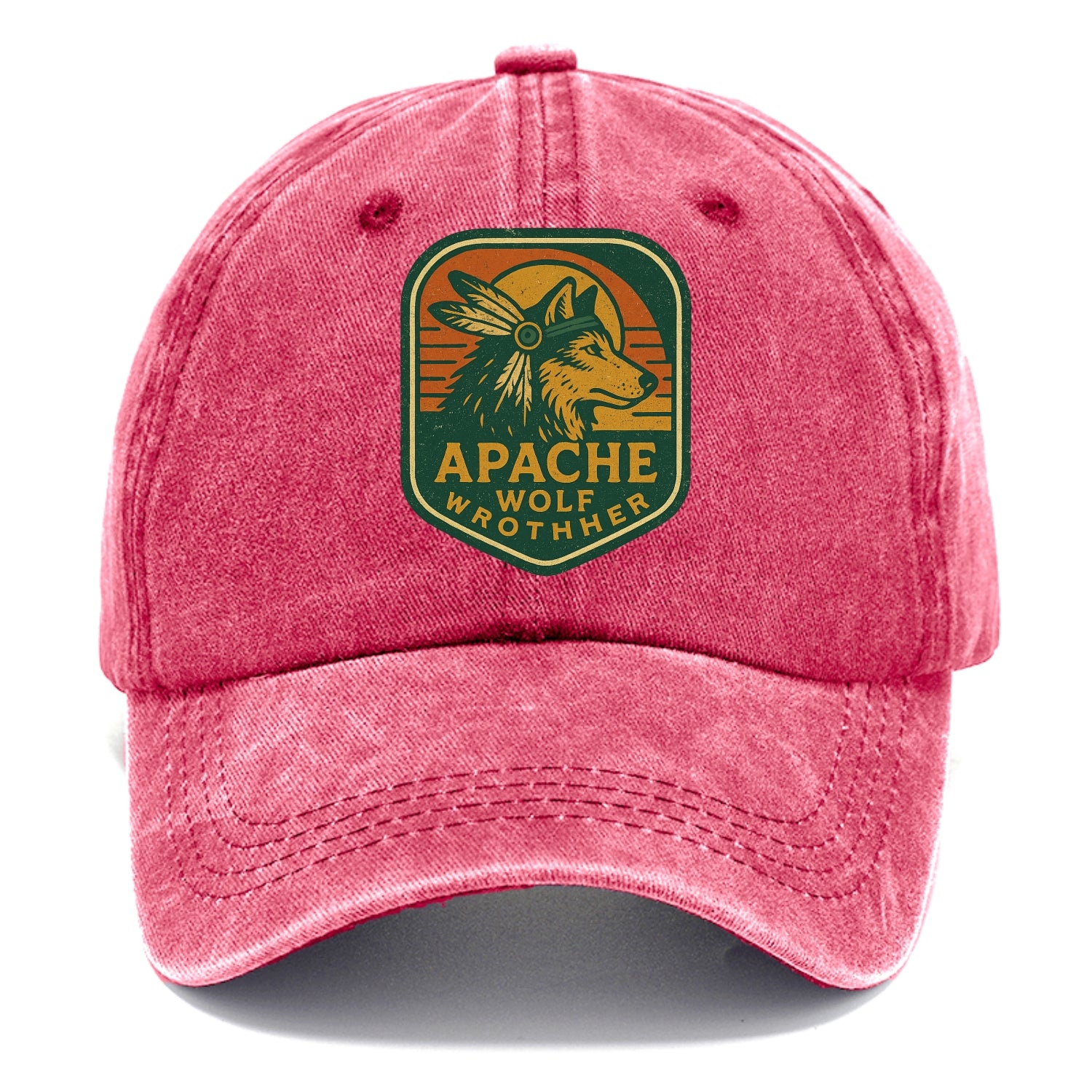 Apache Wolf Brother  - Classic Cap - Pomegranate Blush(Pink)