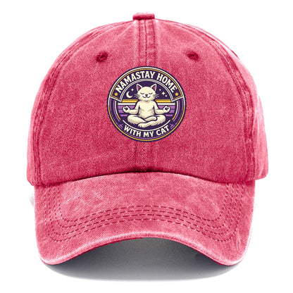 Zen Feline Retreat - Classic Cap - Pomegranate Blush(Pink)