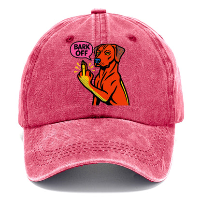 Rhodesian Ridgeback with distinctive ridge on back, athletic muscular paw up - Classic Cap - Pomegranate Blush(Pink)