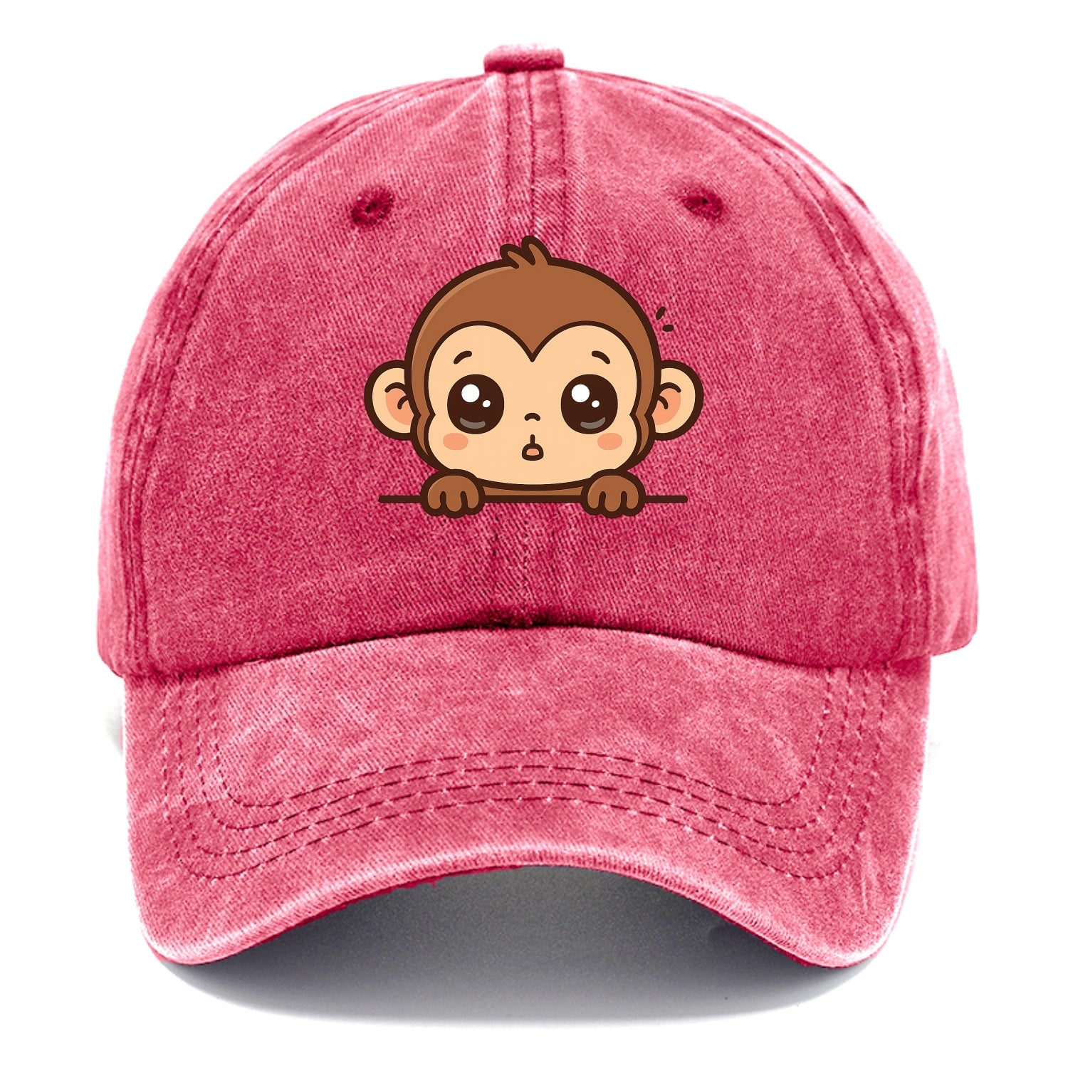 Baby Monkey  - Classic Cap - Pomegranate Blush(Pink)