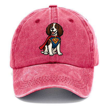 Springer Spaniel Friendly Hero  - Classic Cap - Pomegranate Blush(Pink)