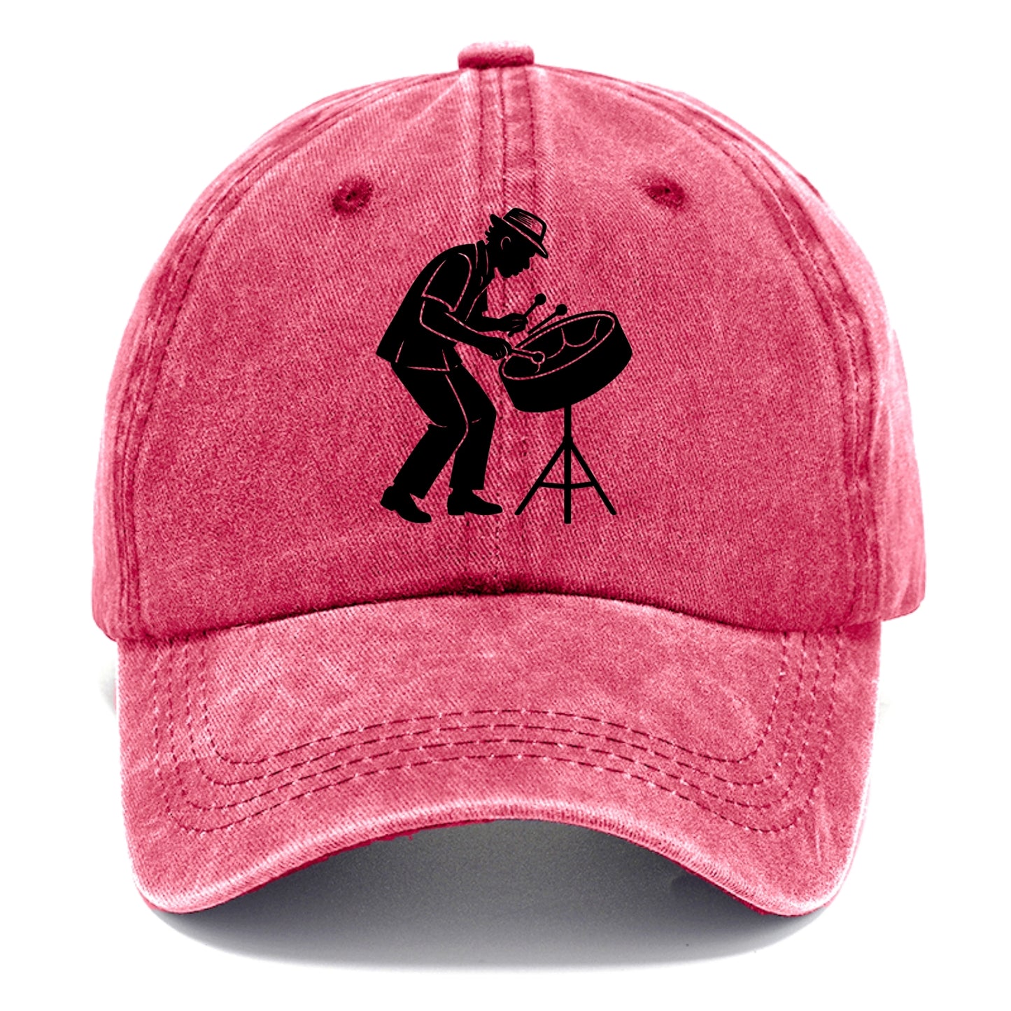 Steel drum player Caribbean rhythm - Classic Cap - Pomegranate Blush(Pink)