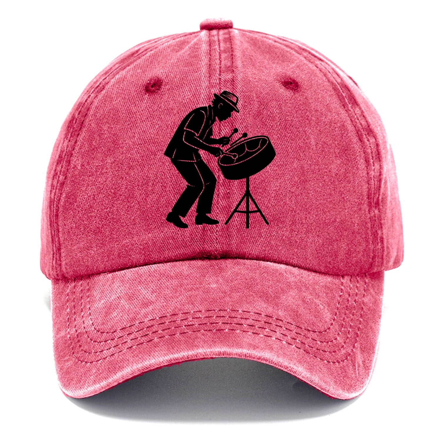 Steel drum player Caribbean rhythm - Classic Cap - Pomegranate Blush(Pink)