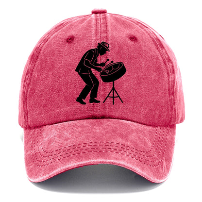 Steel drum player Caribbean rhythm - Classic Cap - Pomegranate Blush(Pink)