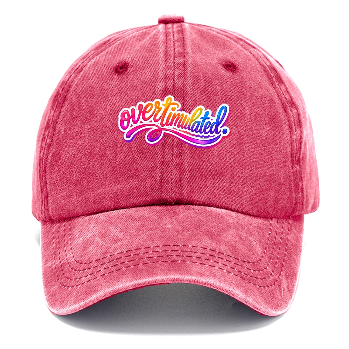 Overstimulated - Classic Cap - Pomegranate Blush(Pink)